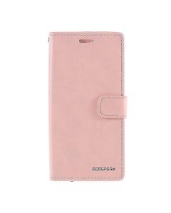 Mercury Blue Moon Diary Wallet Leather Case Cover For iPhone 12 Pro Max - Rose Gold