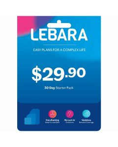 Lebara 29.90$ Starter Pack 30 Day Medium