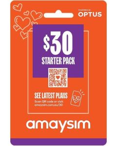 Amaysim 30$ Starter Pack