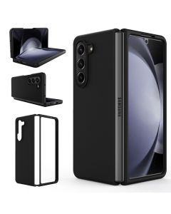 Liquid Silicone Slim Soft Folding Case Cover For Galaxy Z Fold5