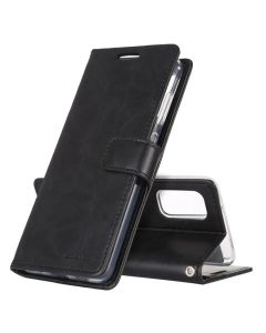 Mercury Blue Moon Diary Leather Case Cover For Galaxy S22 Ultra