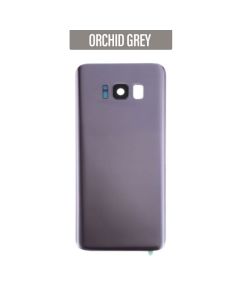 Galaxy S8 Back Glass Cover with Camera Lens - Orchid Grey