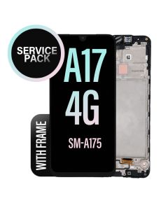 Galaxy A17 4G LCD Touch Screen Assembly with Frame- Service Pack