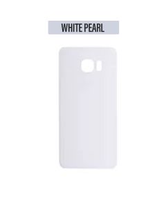 Galaxy S6 Edge Back Glass Cover - White Pearl
