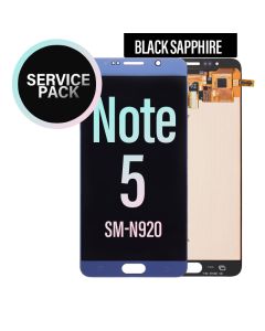 Galaxy Note 5 LCD Touch Screen Assembly - Black Sapphire