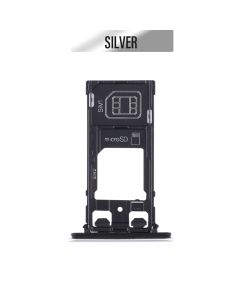 Sony Xperia XZ2 Compact Sim/ Memory Card Tray - White Silver
