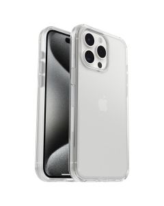 Clear Symmetry Shockproof Case Cover For iPhone 15