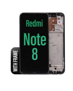 Xiaomi Redmi Note 8 LCD Touch Screen Assembly with Frame