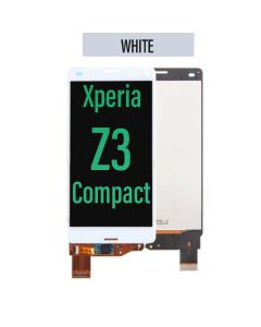 Xperia Z3 Compact LCD Touch Screen Assembly - White