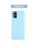 Galaxy S20 Plus/ S20 Plus 5G Back Glass Cover with Camera Lens-Blue