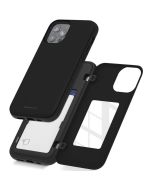 Mercury Magnetic Door Bumper Case with Card Slot For iPhone 12 Pro Max