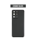 Galaxy S20 Ultra / S20 Ultra 5G Back Glass With Camera Lens - Cosmic Black