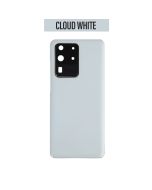 Galaxy S20 Ultra / S20 Ultra 5G Back Glass With Camera Lens - Cloud White