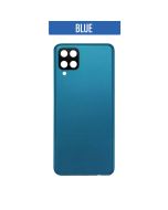 Galaxy A12 Back Cover With Camera Lens - Blue