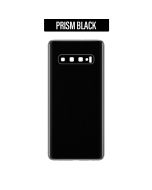 Galaxy S10 Back Glass Cover with Camera Lens - Prism Black