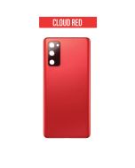 Galaxy S20 FE Back Glass Cover with Camera Lens - Cloud Red