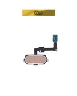Galaxy J5 Prime/ J7 Prime Home Button Flex Assembly - Gold
