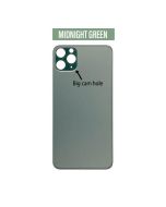iPhone 11 Pro Max Back Glass Cover (Big Camera Hole) - Midnight Green