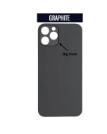 iPhone 12 Pro Back Glass Cover (Big Camera Hole) - Graphite