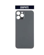 iPhone 12 Pro Max Back Glass Cover (Big Camera Hole) - Graphite