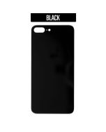 iPhone 8 Plus Back Glass Cover (Big Camera Hole) - Black