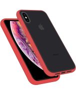 Peach Garden Bumper Matt Shockproof Protective Case Cover For iPhone X/ XS