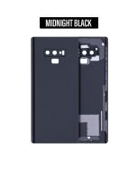 Galaxy Note 9 Back Glass Cover With Camera Lens - Black