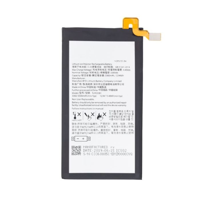 Batterie Remplacement 3440 MAh Pour BlackBerry Keyone DTEK70 DK70 BBB100-1-2-3 - Avec Outils De Montage